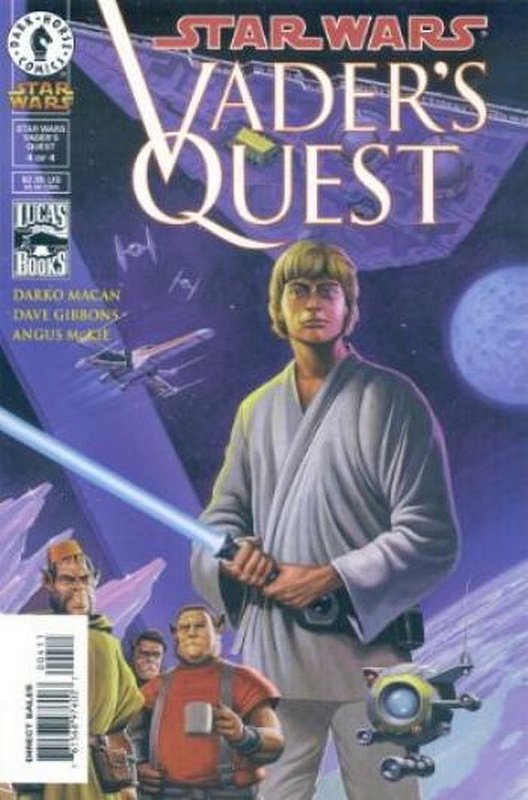 Cover of Star Wars: Vaders Quest (1999 Ltd) #4. One of 250,000 Vintage American Comics on sale from Krypton!