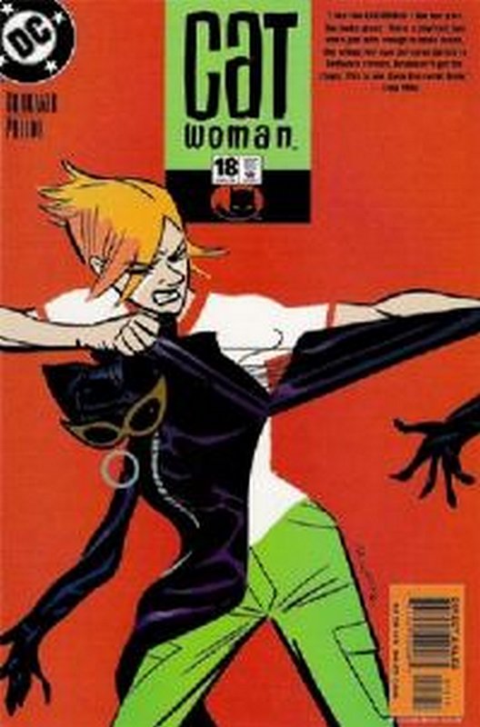 Cover of Catwoman (Vol 2) #18. One of 250,000 Vintage American Comics on sale from Krypton!
