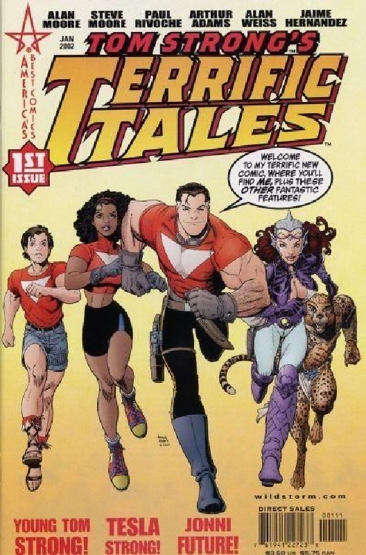 Cover of Tom Strongs Terrific Tales #1. One of 250,000 Vintage American Comics on sale from Krypton!