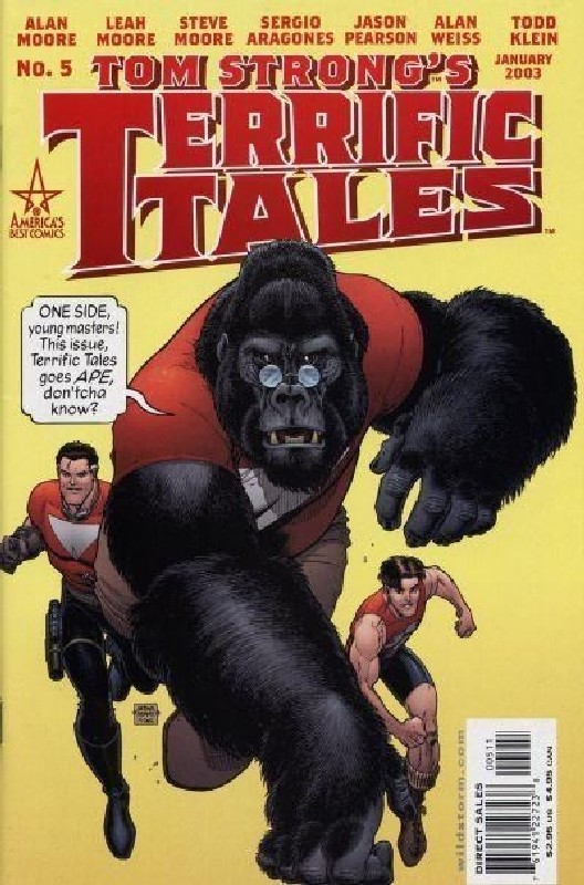 Cover of Tom Strongs Terrific Tales #5. One of 250,000 Vintage American Comics on sale from Krypton!