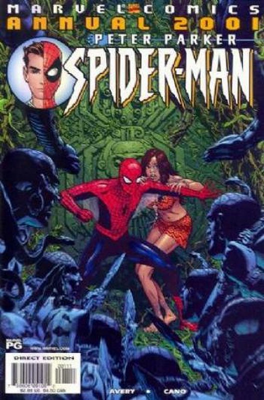 Cover of Peter Parker Spider-Man Annual 2001 #2001. One of 250,000 Vintage American Comics on sale from Krypton!