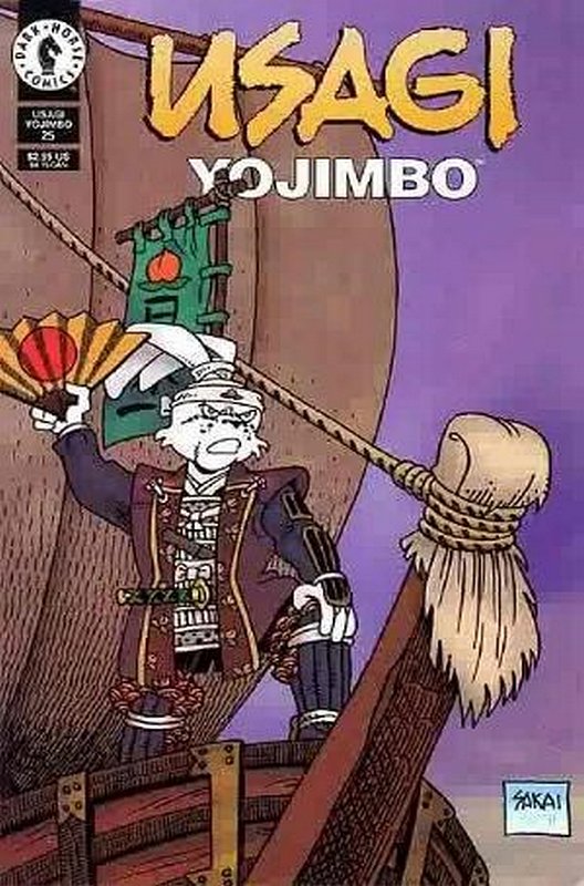 Cover of Usagi Yojimbo (Vol 2) #25. One of 250,000 Vintage American Comics on sale from Krypton!