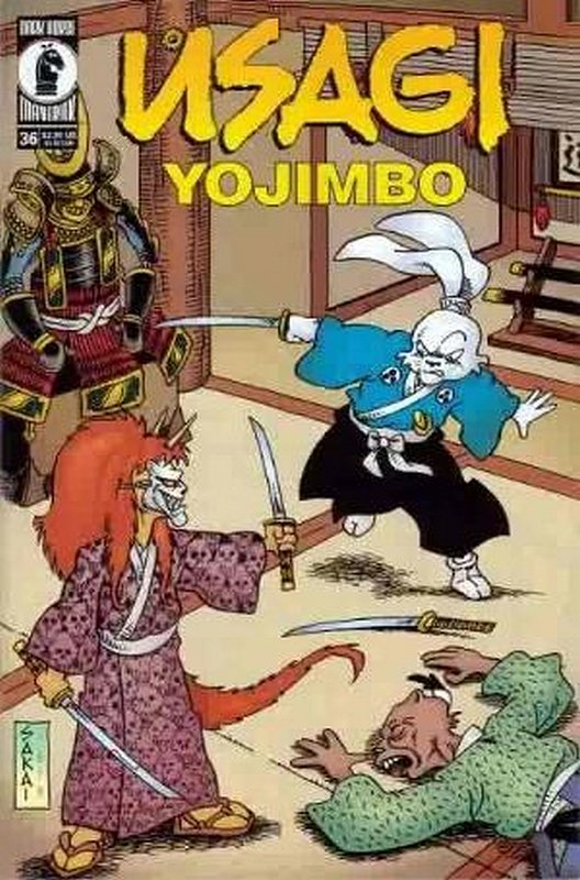 Cover of Usagi Yojimbo (Vol 2) #36. One of 250,000 Vintage American Comics on sale from Krypton!