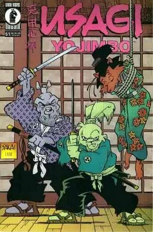 Cover of Usagi Yojimbo (Vol 2) #51. One of 250,000 Vintage American Comics on sale from Krypton!