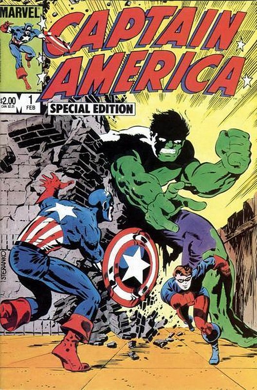 Cover of Captain America Special Edition (1984 Ltd) #1. One of 250,000 Vintage American Comics on sale from Krypton!