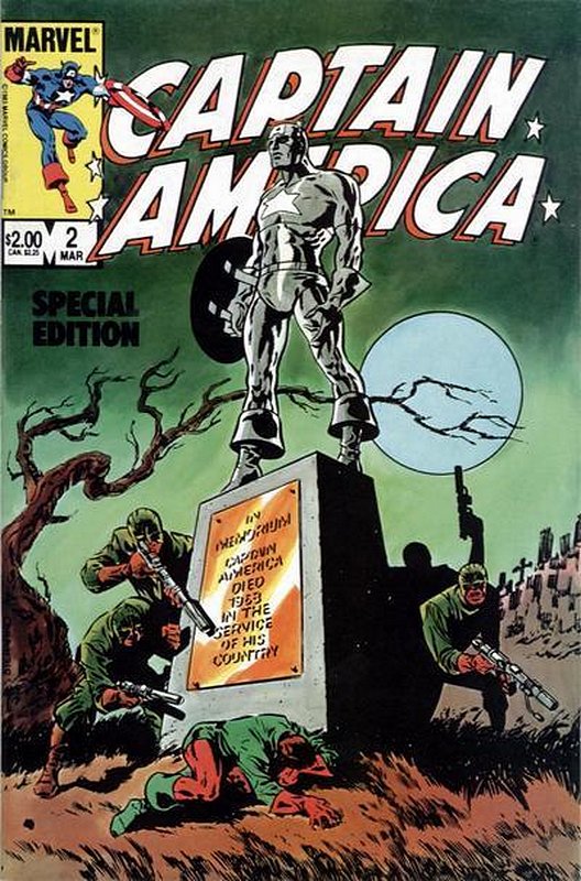 Cover of Captain America Special Edition (1984 Ltd) #2. One of 250,000 Vintage American Comics on sale from Krypton!