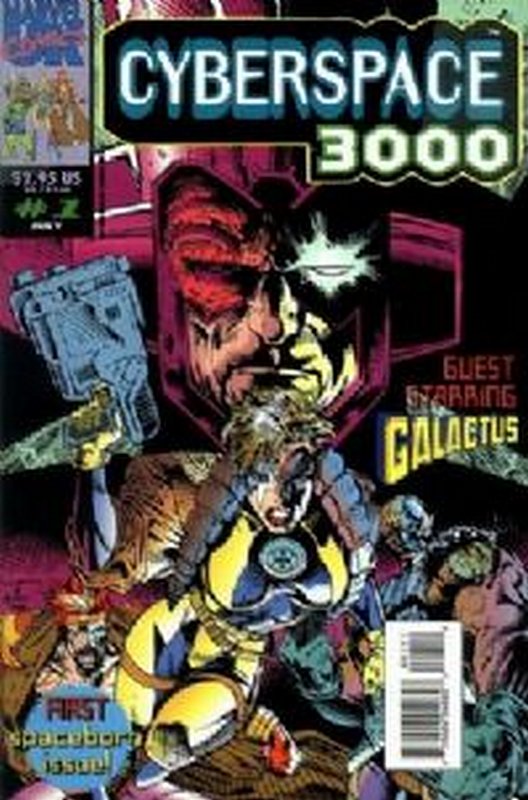 Cover of Cyberspace 3000 (Vol 1) #1. One of 250,000 Vintage American Comics on sale from Krypton!
