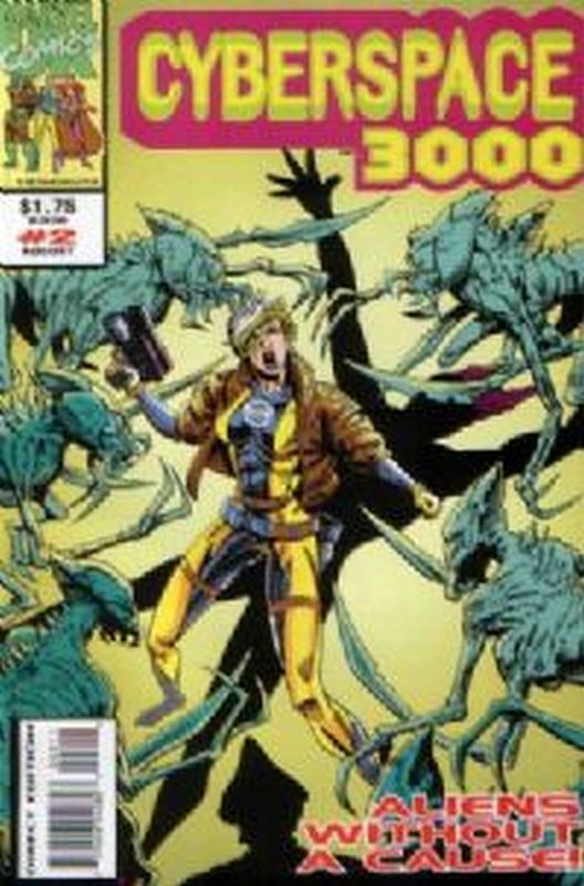 Cover of Cyberspace 3000 (Vol 1) #2. One of 250,000 Vintage American Comics on sale from Krypton!