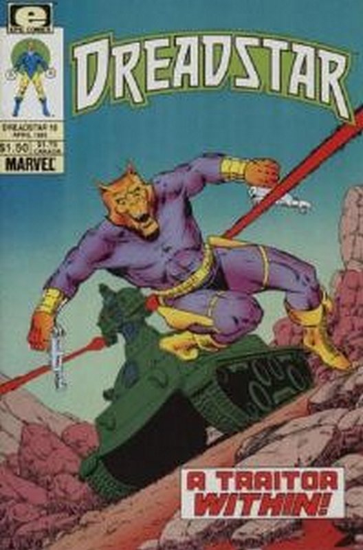 Cover of Dreadstar (Vol 1) #18. One of 250,000 Vintage American Comics on sale from Krypton!