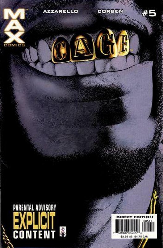 Cover of Cage (Vol 2) #5. One of 250,000 Vintage American Comics on sale from Krypton!