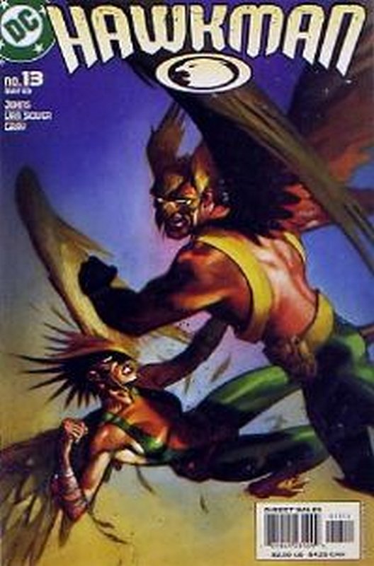 Cover of Hawkman (Vol 4) #13. One of 250,000 Vintage American Comics on sale from Krypton!