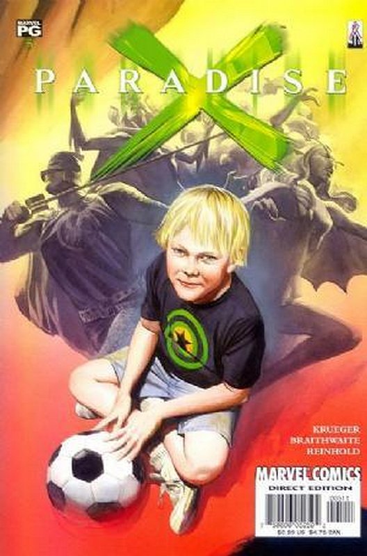 Cover of Paradise X (2002 Ltd) #5. One of 250,000 Vintage American Comics on sale from Krypton!
