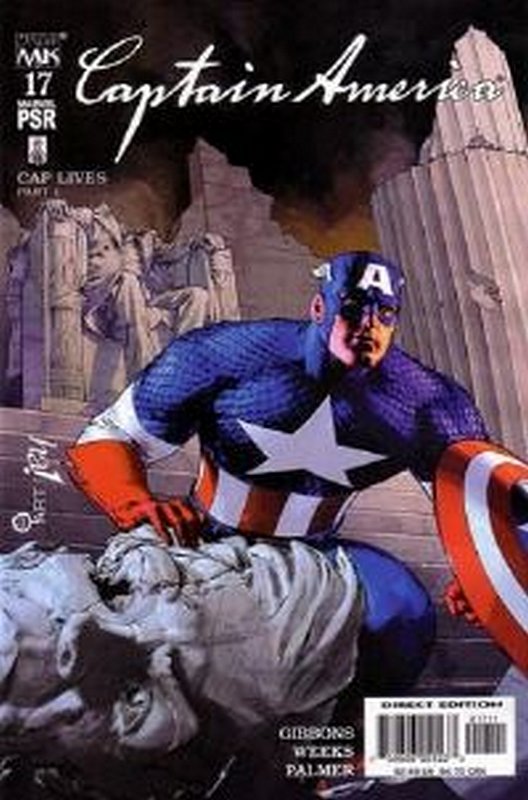 Cover of Captain America (Vol 4) #17. One of 250,000 Vintage American Comics on sale from Krypton!