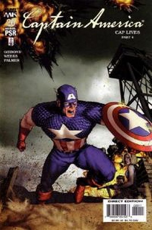 Cover of Captain America (Vol 4) #20. One of 250,000 Vintage American Comics on sale from Krypton!