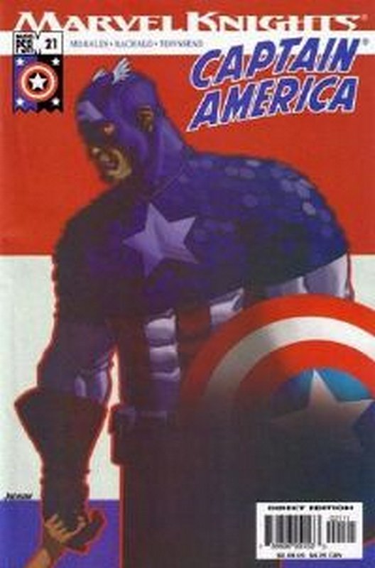 Cover of Captain America (Vol 4) #21. One of 250,000 Vintage American Comics on sale from Krypton!