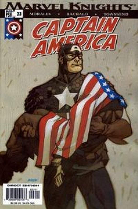 Cover of Captain America (Vol 4) #23. One of 250,000 Vintage American Comics on sale from Krypton!