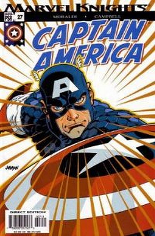 Cover of Captain America (Vol 4) #27. One of 250,000 Vintage American Comics on sale from Krypton!