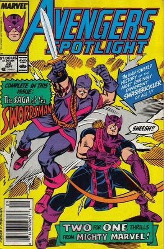 Cover of Avengers Spotlight (Vol 1) #22. One of 250,000 Vintage American Comics on sale from Krypton!