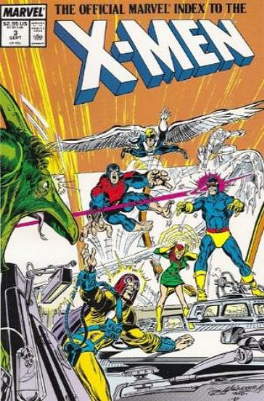 Cover of X-Men: Official Marvel Index to the (Vol 1) #3. One of 250,000 Vintage American Comics on sale from Krypton!