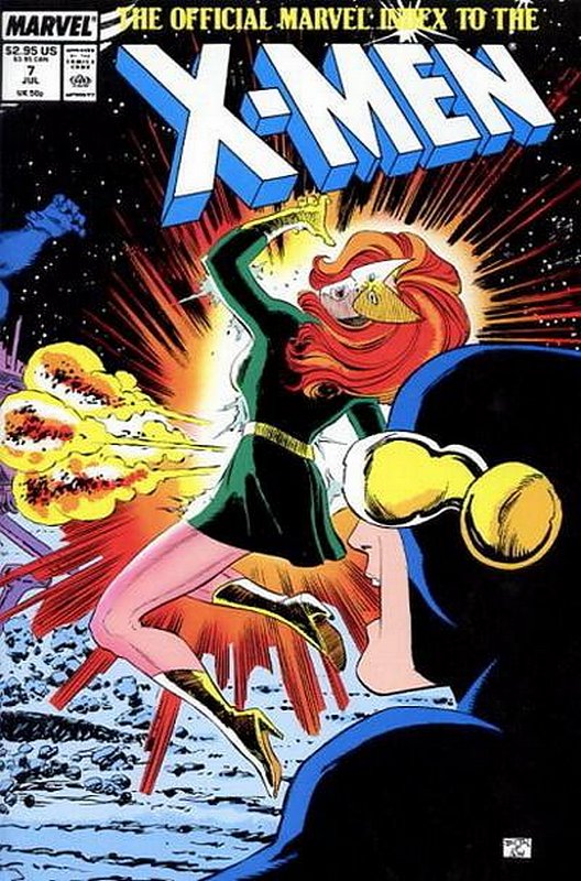Cover of X-Men: Official Marvel Index to the (Vol 1) #7. One of 250,000 Vintage American Comics on sale from Krypton!
