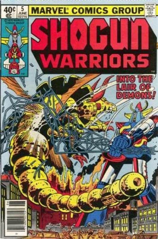 Cover of Shogun Warriors (Vol 1) #5. One of 250,000 Vintage American Comics on sale from Krypton!