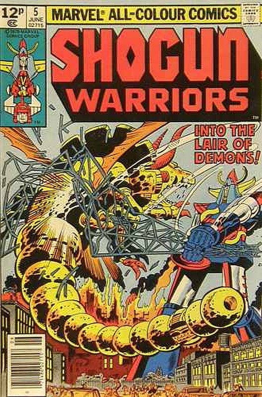 Cover of Shogun Warriors (Vol 1) #5. One of 250,000 Vintage American Comics on sale from Krypton!