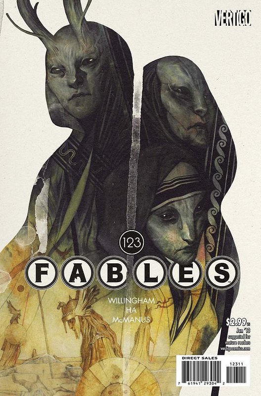 Cover of Fables (Vol 1) #123. One of 250,000 Vintage American Comics on sale from Krypton!