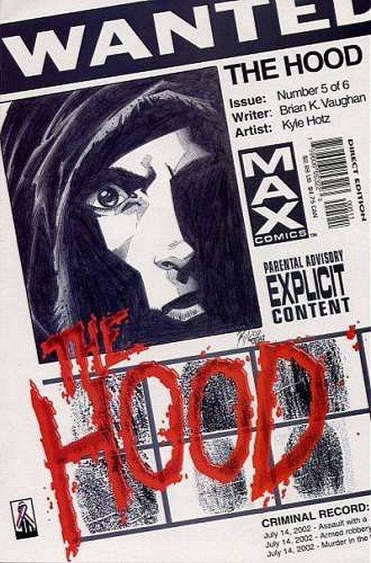 Cover of Hood (2002 Ltd) The #5. One of 250,000 Vintage American Comics on sale from Krypton!