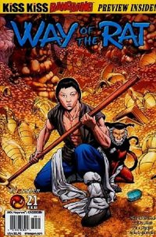 Cover of Way of the Rat (Vol 1) #21. One of 250,000 Vintage American Comics on sale from Krypton!