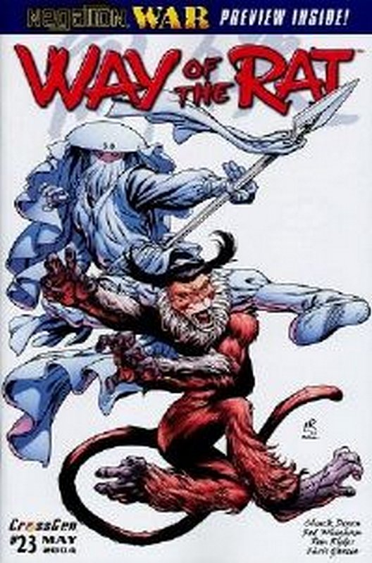 Cover of Way of the Rat (Vol 1) #23. One of 250,000 Vintage American Comics on sale from Krypton!