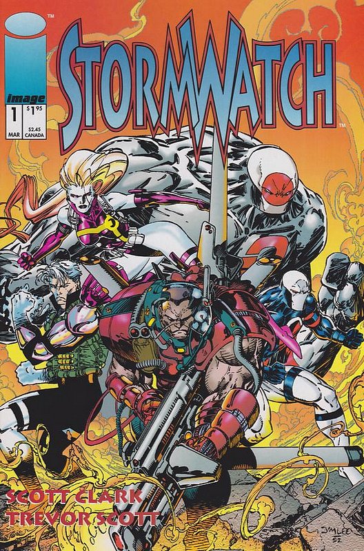 Cover of Stormwatch (Vol 1) #1. One of 250,000 Vintage American Comics on sale from Krypton!