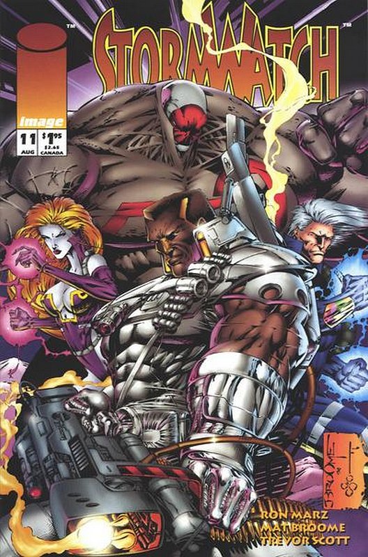 Cover of Stormwatch (Vol 1) #11. One of 250,000 Vintage American Comics on sale from Krypton!