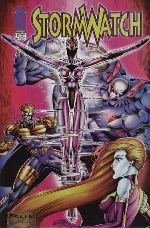 Cover of Stormwatch (Vol 1) #18. One of 250,000 Vintage American Comics on sale from Krypton!