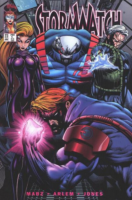 Cover of Stormwatch (Vol 1) #23. One of 250,000 Vintage American Comics on sale from Krypton!