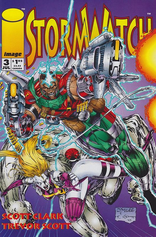 Cover of Stormwatch (Vol 1) #3. One of 250,000 Vintage American Comics on sale from Krypton!