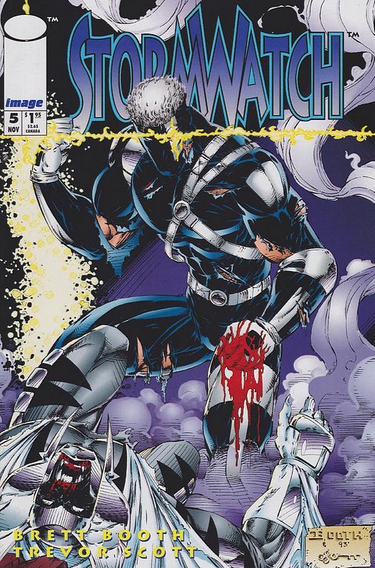 Cover of Stormwatch (Vol 1) #5. One of 250,000 Vintage American Comics on sale from Krypton!