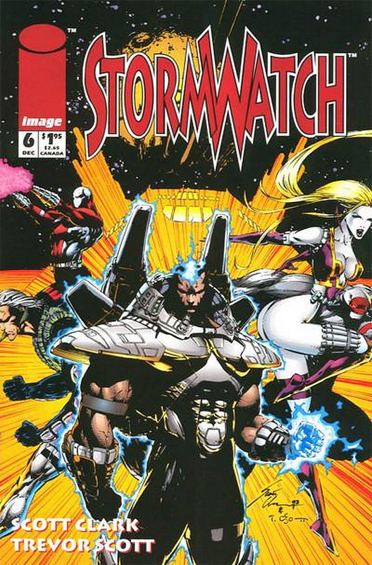 Cover of Stormwatch (Vol 1) #6. One of 250,000 Vintage American Comics on sale from Krypton!