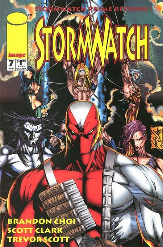 Cover of Stormwatch (Vol 1) #7. One of 250,000 Vintage American Comics on sale from Krypton!