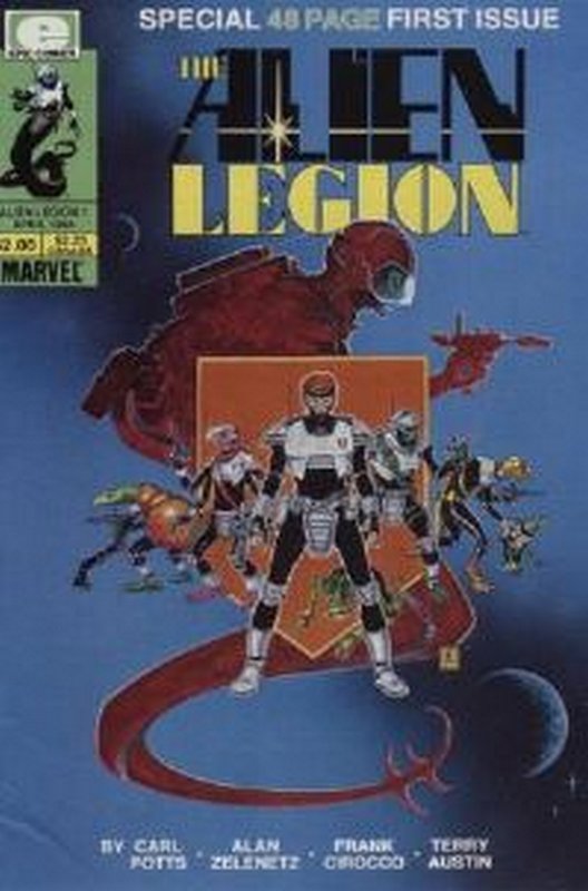 Cover of Alien Legion (Vol 1) #1. One of 250,000 Vintage American Comics on sale from Krypton!