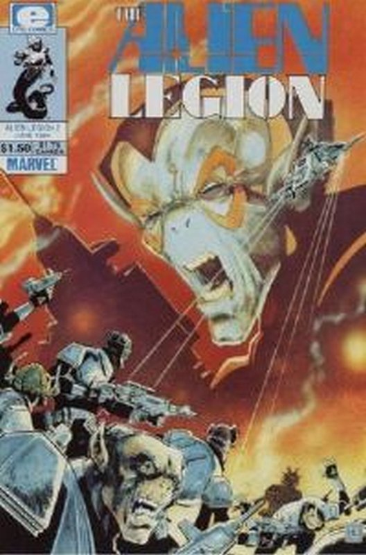 Cover of Alien Legion (Vol 1) #2. One of 250,000 Vintage American Comics on sale from Krypton!