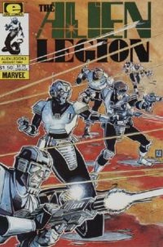 Cover of Alien Legion (Vol 1) #3. One of 250,000 Vintage American Comics on sale from Krypton!