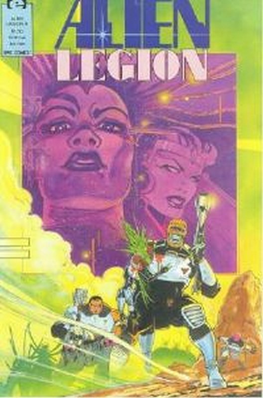 Cover of Alien Legion (Vol 2) #9. One of 250,000 Vintage American Comics on sale from Krypton!