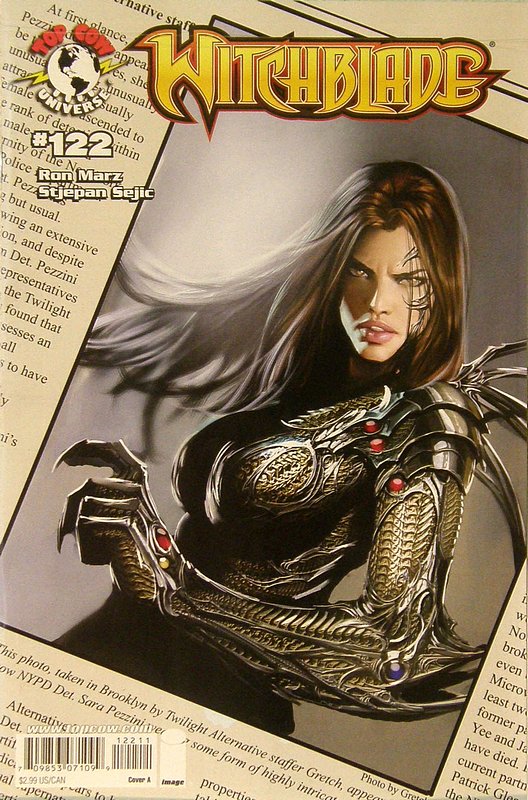Cover of Witchblade (Vol 1) #122. One of 250,000 Vintage American Comics on sale from Krypton!