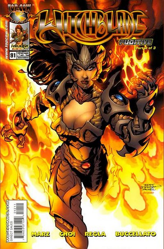 Cover of Witchblade (Vol 1) #91. One of 250,000 Vintage American Comics on sale from Krypton!