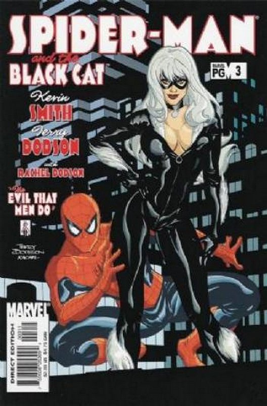 Cover of Spider-Man/Black Cat: The Evil That Men Do #3. One of 250,000 Vintage American Comics on sale from Krypton!