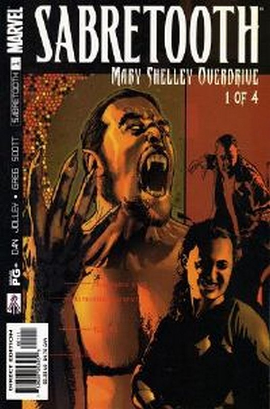Cover of Sabretooth: Mary Shelley Overdrive (2002 Ltd) #1. One of 250,000 Vintage American Comics on sale from Krypton!