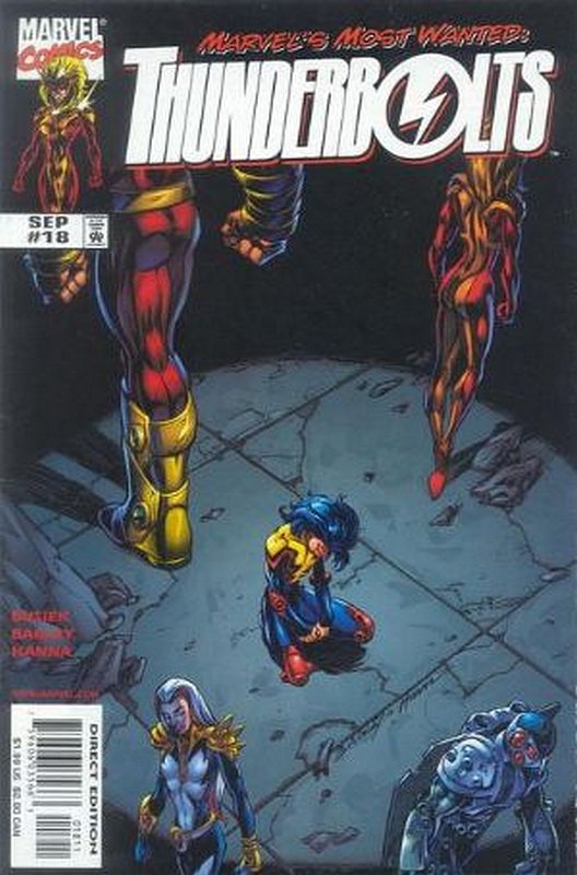 Cover of Thunderbolts (Vol 1) #18. One of 250,000 Vintage American Comics on sale from Krypton!