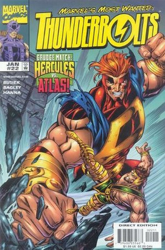 Cover of Thunderbolts (Vol 1) #22. One of 250,000 Vintage American Comics on sale from Krypton!