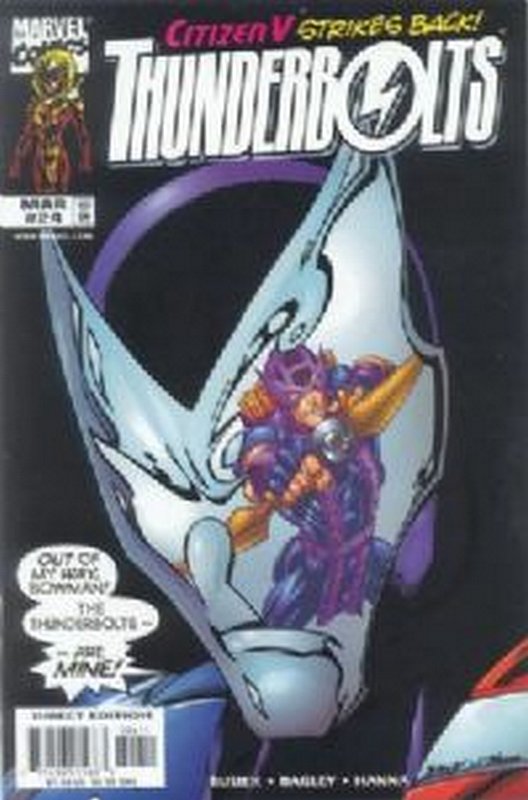 Cover of Thunderbolts (Vol 1) #24. One of 250,000 Vintage American Comics on sale from Krypton!