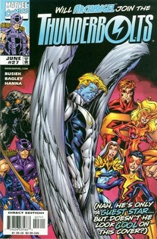 Cover of Thunderbolts (Vol 1) #27. One of 250,000 Vintage American Comics on sale from Krypton!